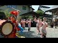 [4K]ミスさんさ踊り2023 お披露目 三ツ石神社で奉納演舞 | 岩手･盛岡観光情報（Morioka･Iwate）