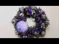 Easy Halloween Wreath DIY || Dollar Tree Wreath || Easy Wreath Method
