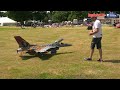 HUGE XXL 1:5 scale radio controlled (RC) F-16 turbine jet