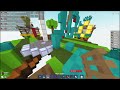 Bloxd.io bedwars MANHUNT vs 1 hunter!