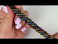 BRICK CANDYSTRIPE TUTORIAL [CC] || Friendship Bracelets