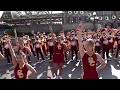 USC Trojan Marching Band - Disneyland Town Center Square - December 2023