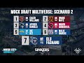 Titans Mock Draft Multiverse: Projecting Different 1st-Round Scenarios | MCA Titans Podcast