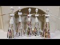 Africans from paper tubes for home decor (master class)