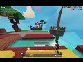 My first Yuzi experience in Roblox Bedwars