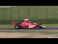 Ferrari 312 B3-74 F1 Car at Imola Circuit: 3.0L Flat-12 Engine Sound!