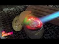 How do they melt gold with potatoes? (Old jewelers' method)