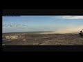 Kīlauea Caldera - Time Lapse July 15   August 2 Loop