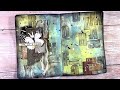 Mixed Media Tuesday | fun background technique