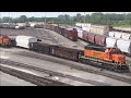 BNSF on July 4, 2017 Part 1: Galesburg Yard