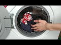 Another wash of dark laundry in a special mode of the washing machine Lg