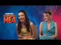 Joey King and Miranda Cosgrove talk animation, Minions, and 'Despicable Me 4'
