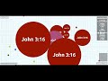 Agar.io Gameplay with John 3:16 (Part 3)