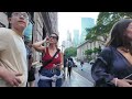 Bryant Park Manhattan New York City Walking Tour - 4K 60fps