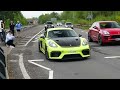 Car spotting in Alderley edge (huracan tecnica×5, huracan sto×2, ferrari 812 competizione, onyx 812)