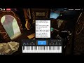 Fallen Down (roblox piano! Sheet in desc.)