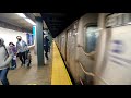 MTA NYC train|BMT Canarsie Line|R143 L train ride from Broadway Junction to Lorimer Street.