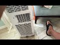 How to assemble and use Hisense 8000 BTU Portable Air Conditioner