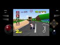 playing Mario kart 64 game Luigi raceway on retro games Xiaomi Redmi note 13