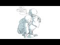Sans' Sleepwalking Problem REMAKE (Undertale Comic Dub)