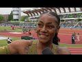 HERE COMES SHA'CARRI...Richardson prevails in first 100m of Olympic year at Pre Classic | NBC Sports