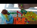 Marble Run ☆ Spiral Water Slider Course!