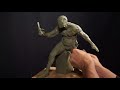 Sculpting maquette in clay FULL VIDEO