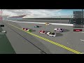 Awesome Updated Talladega Test Race