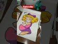 Drawing Darla Dimple From Cats Don’t Dance #drawing #coloring