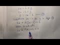 Simultaneous Equations - Substitution Method