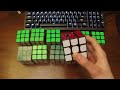 My 3x3 Main Speed Cubes [2011-2017]