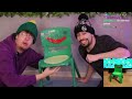 Zwei Männer basteln den Froggy Chair aus Animal Crossing 🐸 (und scheitern dabei miserabel)