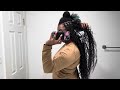 Come with Me to my Hair Appointment | Goddess Boho Knotless Braids