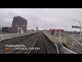 🚇 GVB R-net Amsterdam Metrolijn 51 Cabinerit Isolatorweg - Centraal Station Driver's view POV