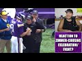 Reaction to the Mike Zimmer-Kirk Cousins Celebration/Fight?!?! 👀👀👀