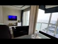 PATTAYA Beach Front Condo Tour in Jomtien Thailand (The Cetus)