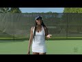 How To Hit A Tennis Backhand With Venus Williams