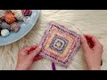 How to Crochet // Moss Stitch Square // Easy Beginner Tutorial // In Depth