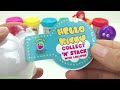 Learn Colors Hello Kitty Dough with Ocean Tools and Cookie Molds Surprise Toys Kinder Eggs