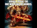 Horus the Chud | a Warhammer 40k story