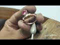 How To Make Heart Ring - Heart Diamond Ring - Handmade Jewelry