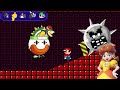 Mario Games Reacts  🕷️🕸️ Spider Mario Defeat Bowser