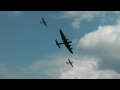 RAF Waddington Airshow 2011 Avro Lancaster - Flying display and on the ground.m4v