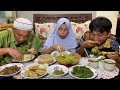 Cari Genjer Di Sungai Buat Buka Puasa, Tumis Genjer Sambal Padang, Opor Ayam Kampung, Gorengan Emak