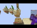 Fastest time to trap somebody in a skywars game (WR)