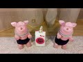 Crazy cow brings a toy washing machine for the small pig by HAPPY PIGS