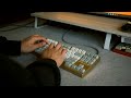 Poisson Prototype 3 Keyboard Typing Sound Test | MX Blacks Aluminum