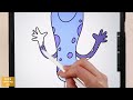 How To Draw Super Simple Songs VICTOR / easy drawing, coloring Pages