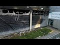 Liverpool Echo Arena Car Park Fire Drone Footage