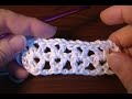 Crochet the V stitch